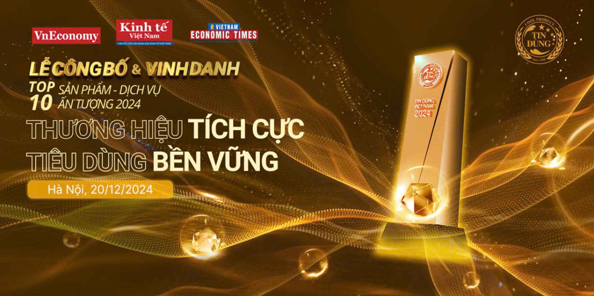 Lễ công bố và vinh danh “Tin Dùng Việt Nam” diễn ra tại Hà Nội, ngày 20/11/2024